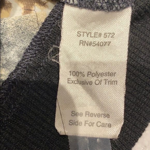 CAbi Python Snake Print Sweatshirt Style Blouse SZ S - Picture 7 of 10